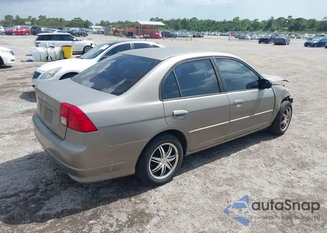 2005 Honda Civic Lx from USA, damaged, VIN 2HGES16565H525867
